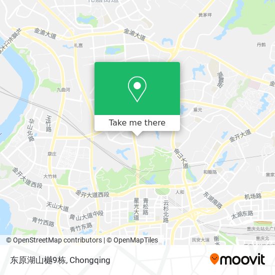 东原湖山樾9栋 map