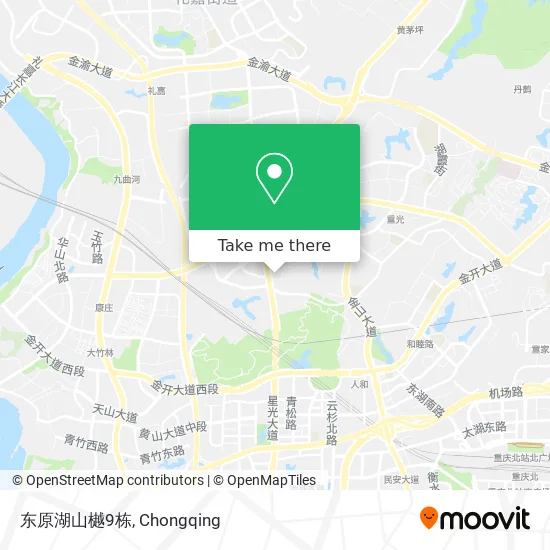 东原湖山樾9栋 map