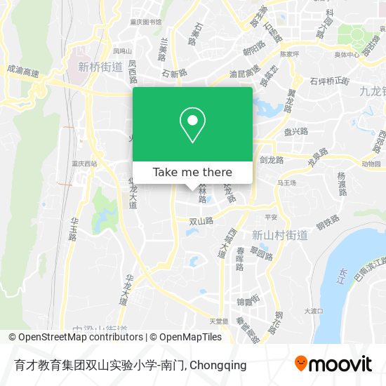 育才教育集团双山实验小学-南门 map