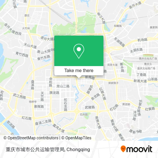 重庆市城市公共运输管理局 map
