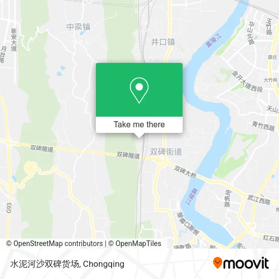 水泥河沙双碑货场 map