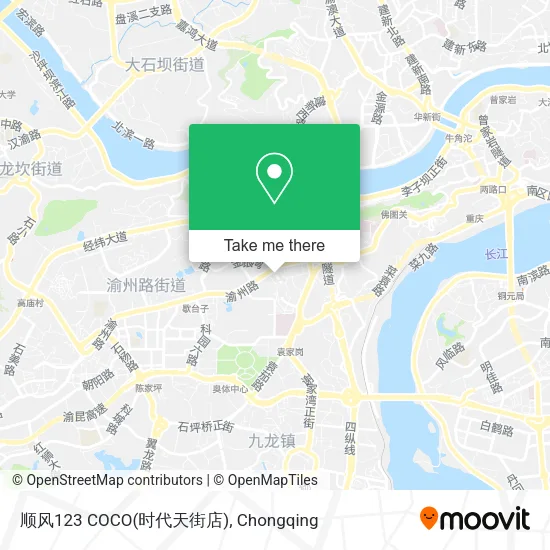 顺风123 COCO(时代天街店) map