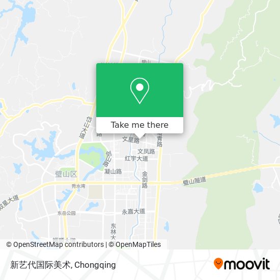 新艺代国际美术 map