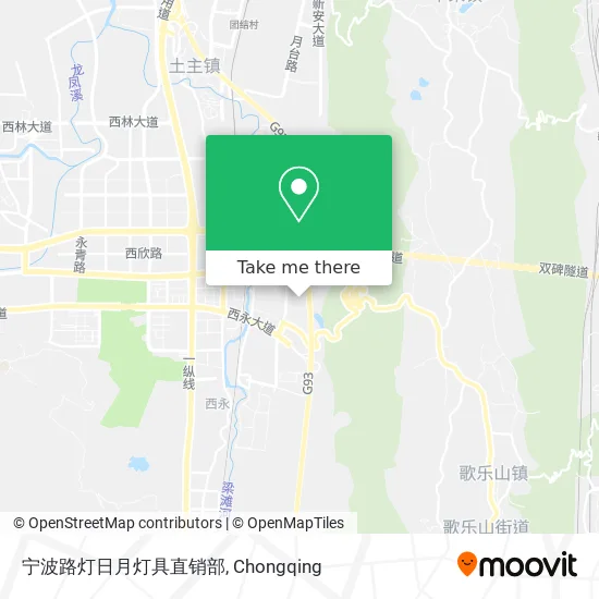 宁波路灯日月灯具直销部 map