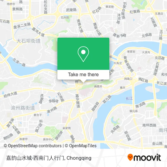 嘉韵山水城-西南门人行门 map
