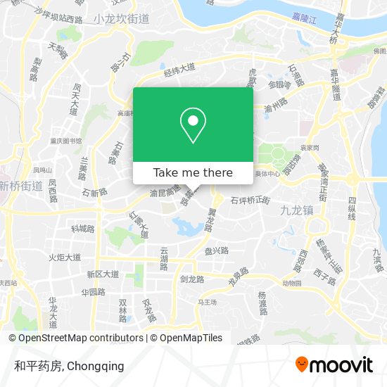 和平药房 map