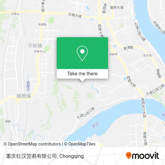 重庆红汉贸易有限公司 map