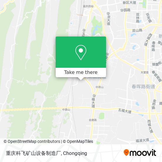 重庆科飞矿山设备制造厂 map