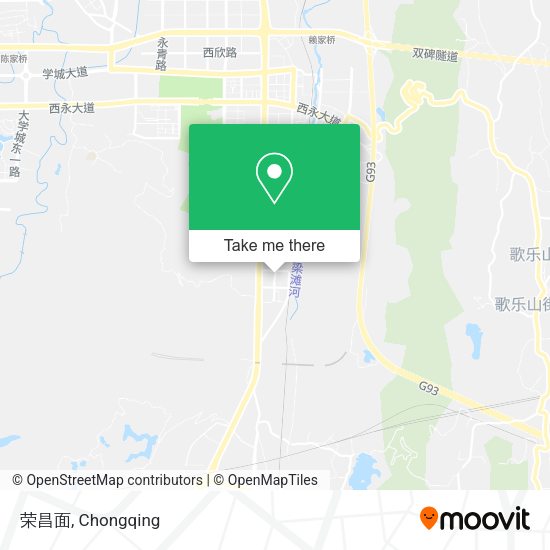 荣昌面 map