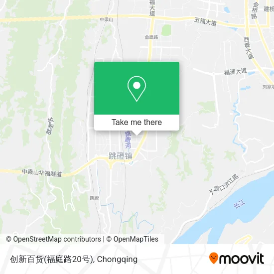 创新百货(福庭路20号) map