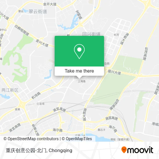 重庆创意公园-北门 map