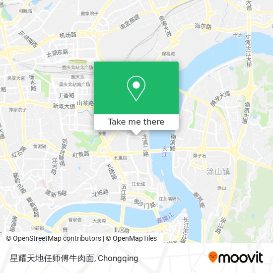 星耀天地任师傅牛肉面 map