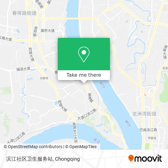 滨江社区卫生服务站 map