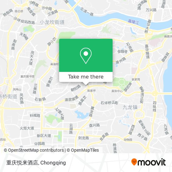 重庆悦来酒店 map