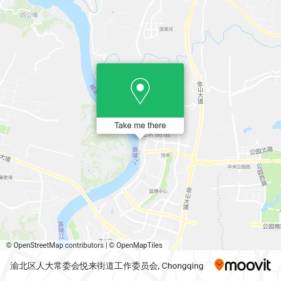 渝北区人大常委会悦来街道工作委员会 map