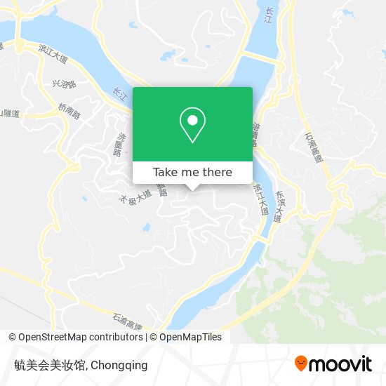 毓美会美妆馆 map