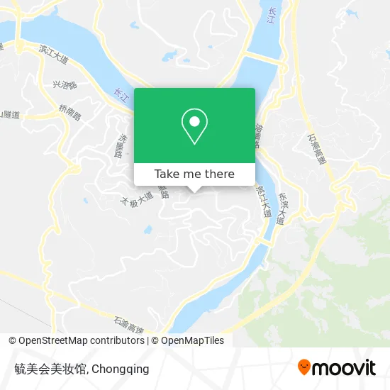 毓美会美妆馆 map