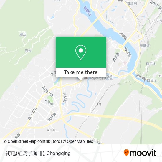 街电(红房子咖啡) map