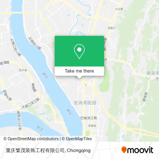 重庆繁茂装饰工程有限公司 map