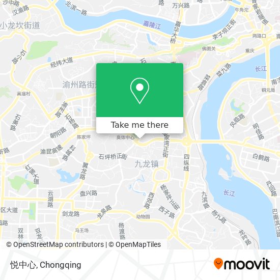 悦中心 map