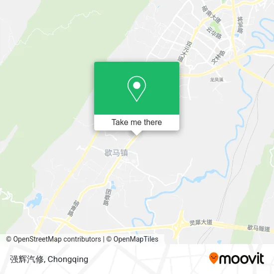 强辉汽修 map