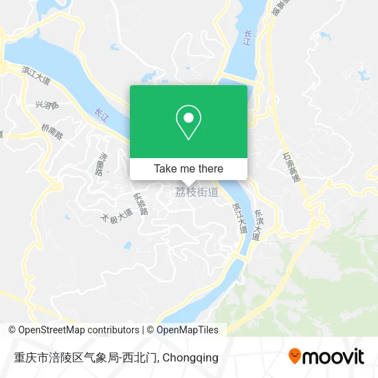 重庆市涪陵区气象局-西北门 map