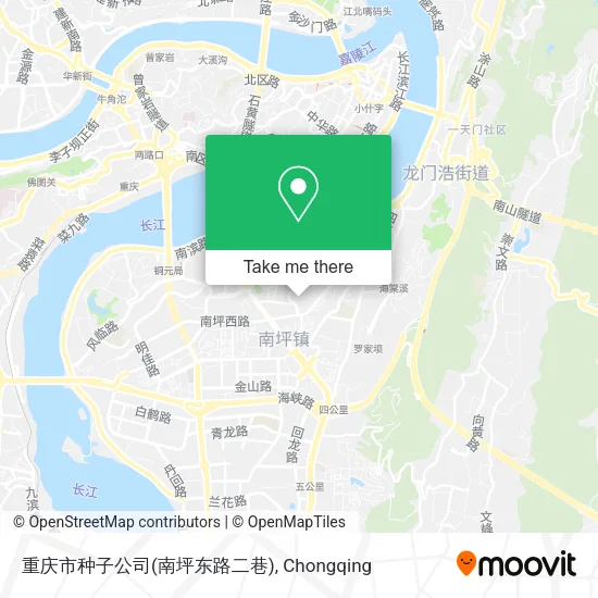 重庆市种子公司(南坪东路二巷) map