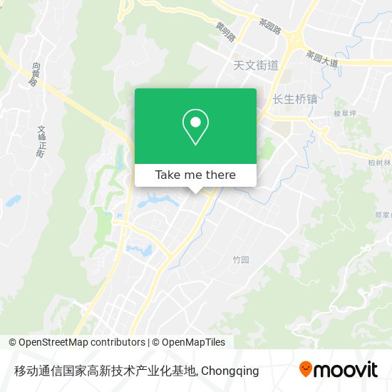 移动通信国家高新技术产业化基地 map