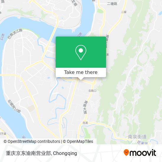 重庆京东渝南营业部 map
