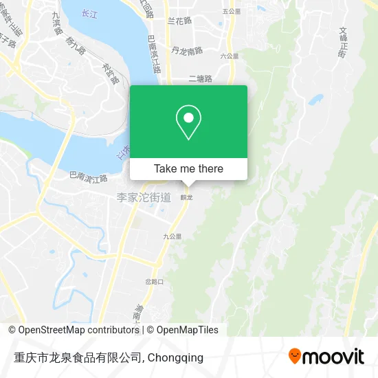 重庆市龙泉食品有限公司 map