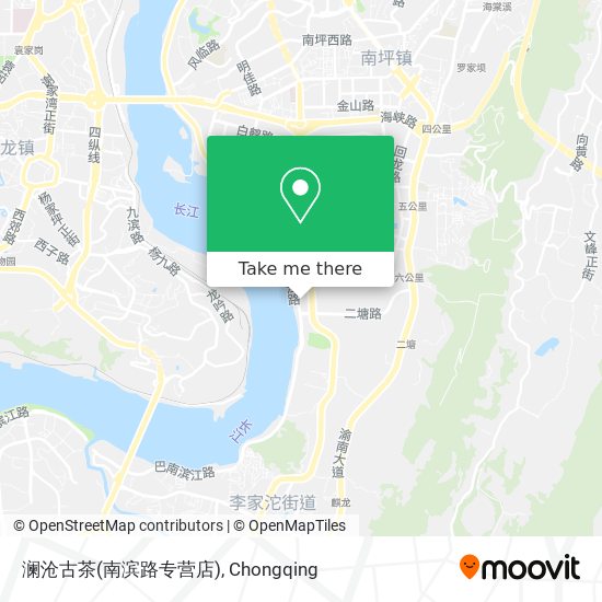 澜沧古茶(南滨路专营店) map