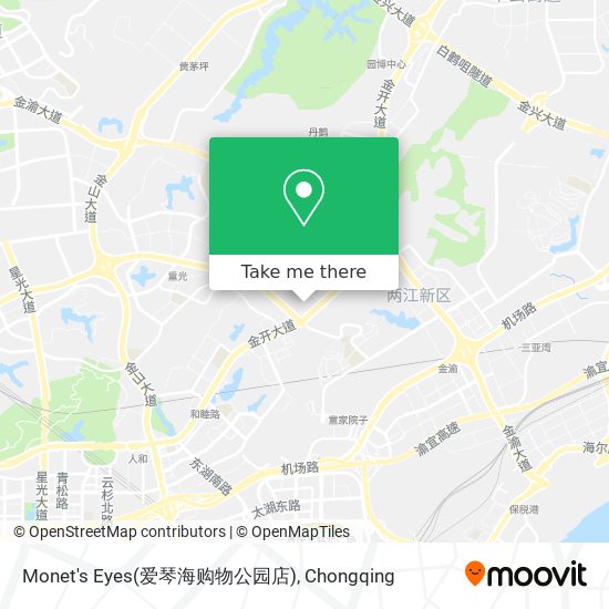 Monet's Eyes(爱琴海购物公园店) map