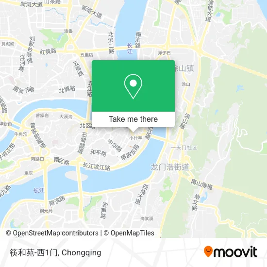 筷和苑-西1门 map