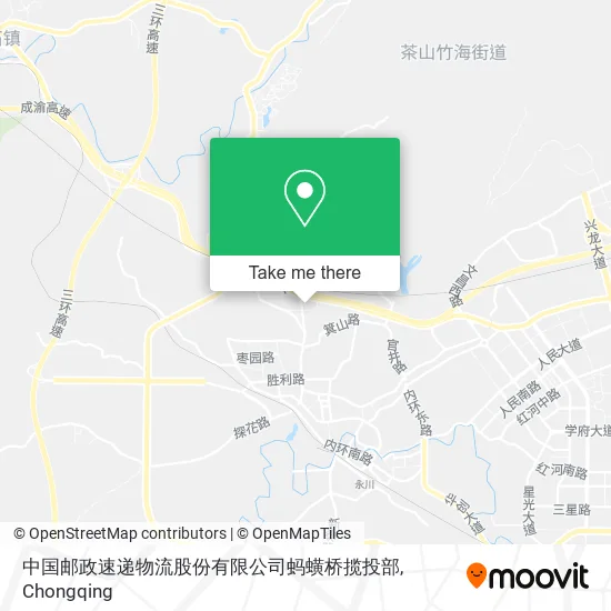 中国邮政速递物流股份有限公司蚂蟥桥揽投部 map