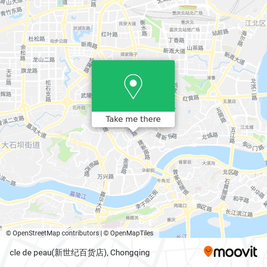cle de peau(新世纪百货店) map