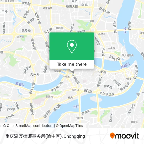 重庆瀛寰律师事务所(渝中区) map