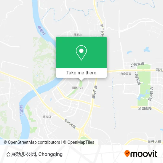 会展动步公园 map