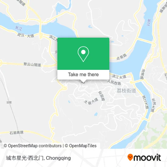 城市星光-西北门 map