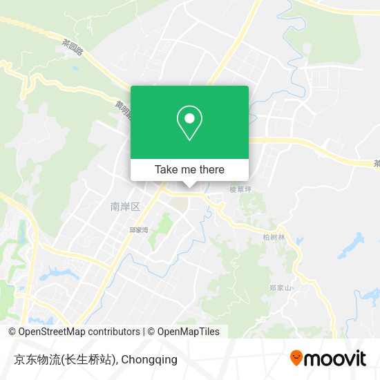 京东物流(长生桥站) map