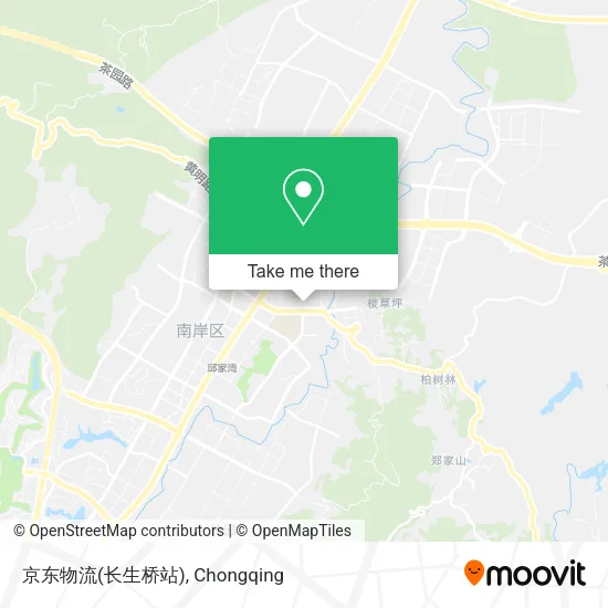 京东物流(长生桥站) map