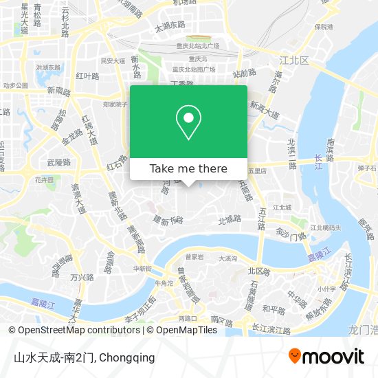 山水天成-南2门 map