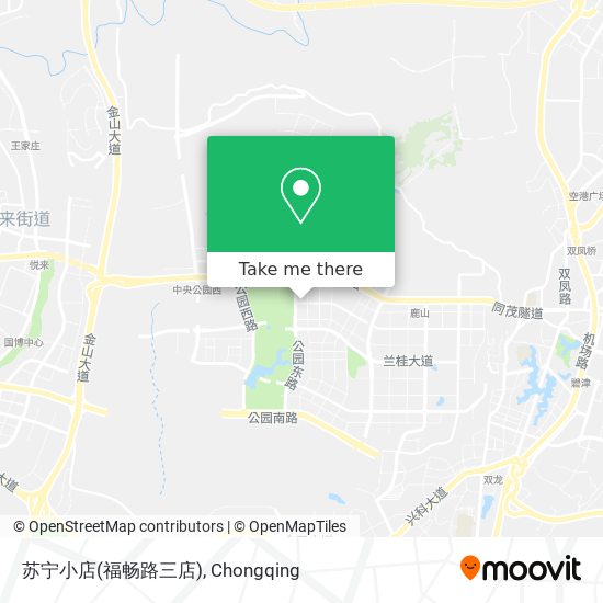 苏宁小店(福畅路三店) map