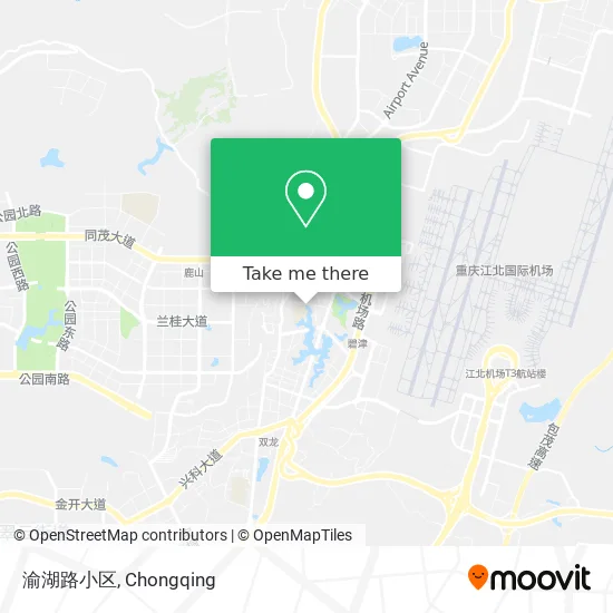 渝湖路小区 map