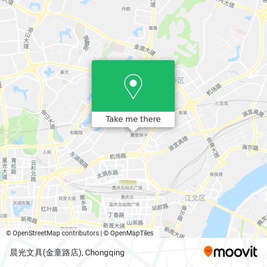 晨光文具(金童路店) map