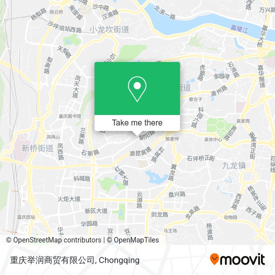 重庆举润商贸有限公司 map