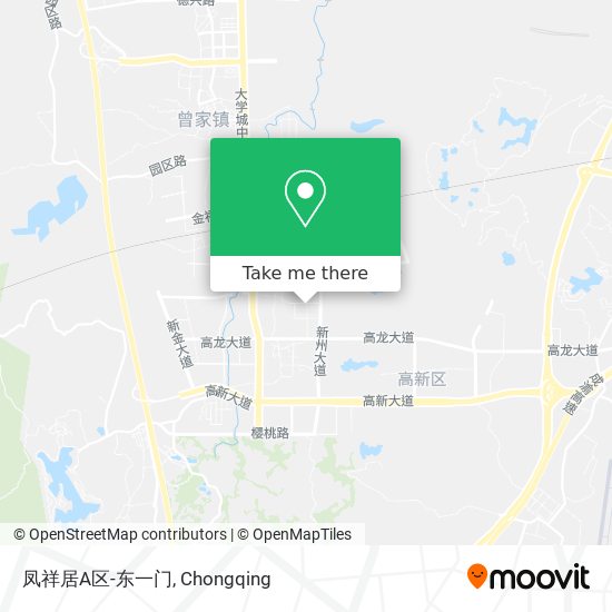 凤祥居A区-东一门 map