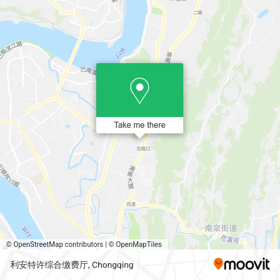 利安特许综合缴费厅 map