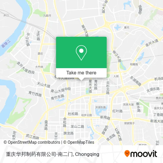 重庆华邦制药有限公司-南二门 map