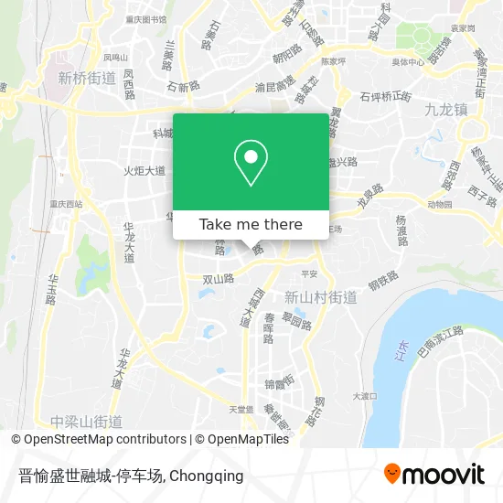 晋愉盛世融城-停车场 map