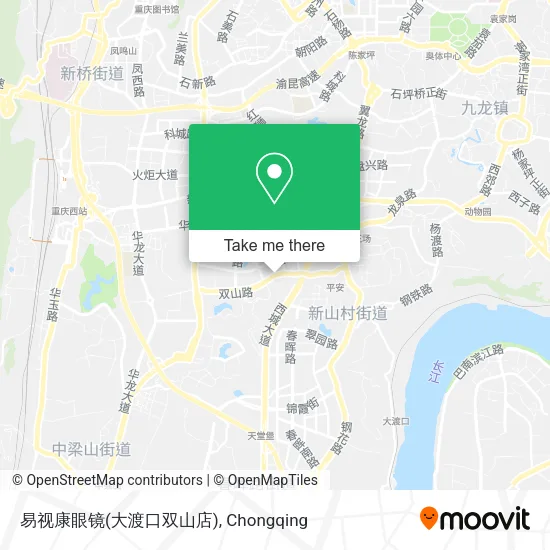 易视康眼镜(大渡口双山店) map